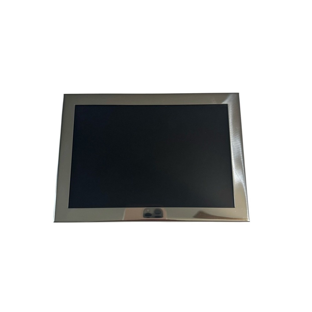 Vintage Tiffany & Co Sterling Silver Pewter Picture Frame 4x6 Dust Pouch Box New - Picture 3 of 8